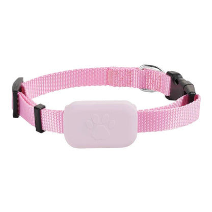 Waterproof GPS Pet Tracker with Adjustable Silicone Collar for Dogs and Cats