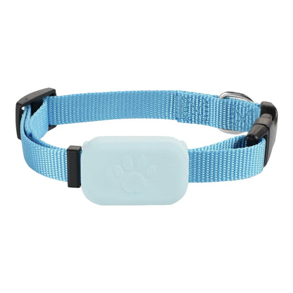 Waterproof GPS Pet Tracker with Adjustable Silicone Collar for Dogs and Cats